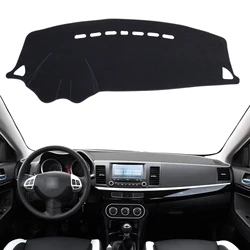 Dashboard Pad Cover for Mitsubishi Lancer 2008~2016 Ralliart EVO X Galant Fortis EX Sunshade Dash Mat Dashmat Accessories