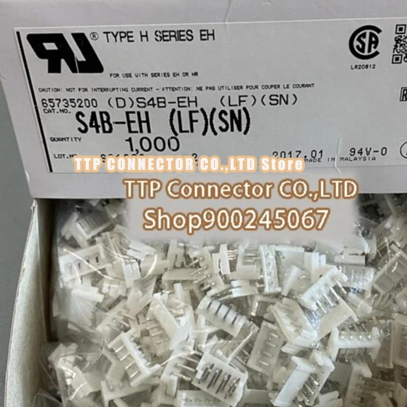 

100 шт./лот разъем S4B-EH(LF)(SN) 4P 2,5 мм ширина ножки 100% новый и оригинальный