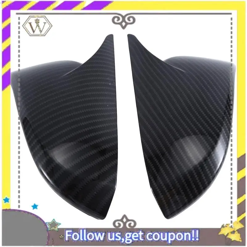 

ABXV-Rearview Mirror Shell For Toyota Highlander RAV4 HARRIER 2013-2022 Ox Horn Side Mirror Shell Reverse Caps Trim