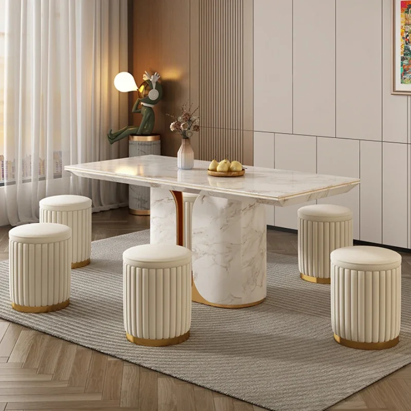 Minimalist Round Storage Stool, Modern Makeup Chair, Stylish Bedroom Accent, Versatile Nail Salon Dressing Table Chic