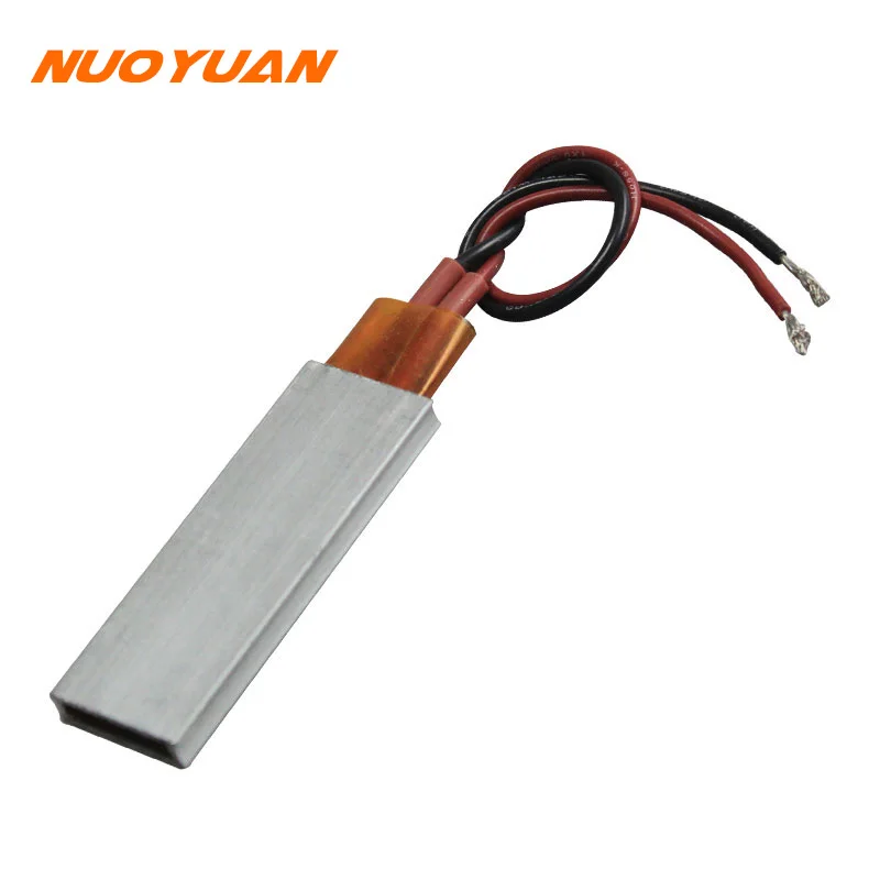 60x21x5mm Low Voltage PTC Heating Element 12V/24V Constant Temperature Ceramic Plate Heater 70/200 Degrees