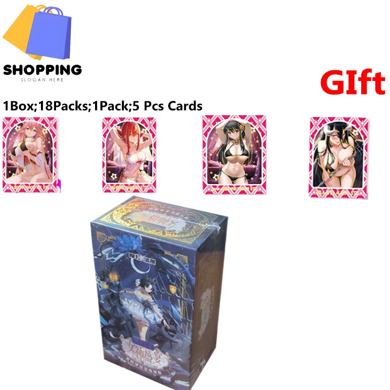 All'ingrosso dea festa 4 dea storia collezione carte astringente ragazza costume da bagno Bikini Doujin giocattolo hobby bambini regali per bambini