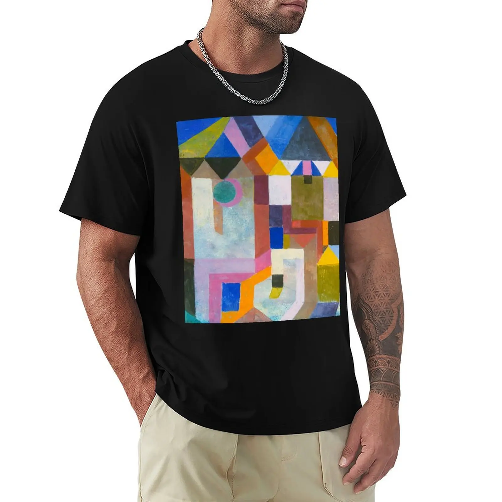 

Colorful Architecture (1917) by Paul Klee T-Shirt Performance Dry Fit T-Shirt