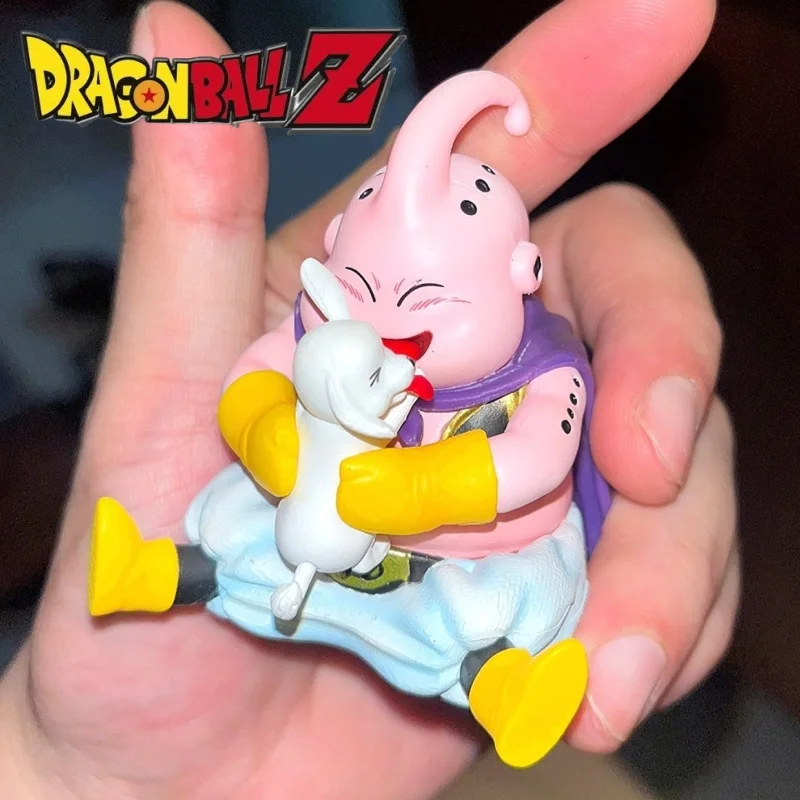 New Dragon Ball Z Fat Buu Figure 18cm Majin Buu With 2 Heads Boo Pvc Gk Figurine Anime Figures Statue Collectible Toy Gift Model