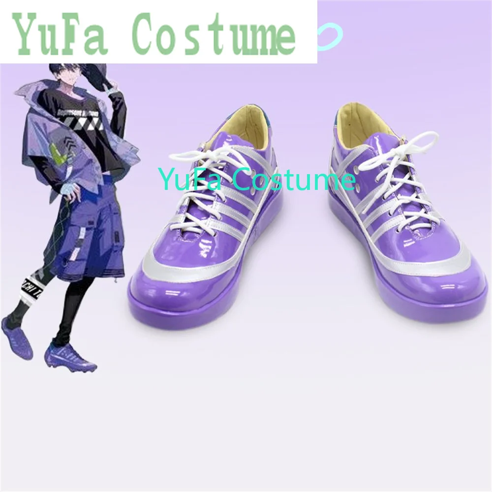 Virtual YouTuber Vtuber hololive Kenmochi Toya Cosplay Shoes Boots Game Anime Halloween Christmas YuFa Costume