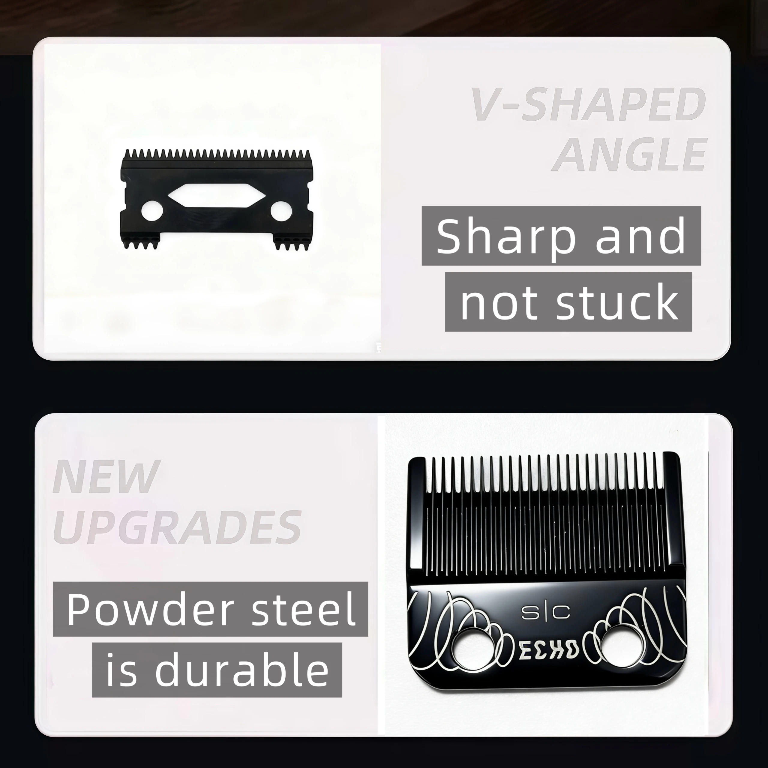SC Echo Blades Phantom Blades For Madeshow KM Gamma JRL KM VGR Professional Are Common to All Professional Hair Clipper
