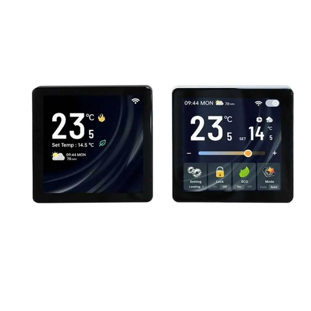 update. WiFi Thermostat TFT Screen Smart Temperature Controller for Electric Floor Heating Works for Alexa Google Home White