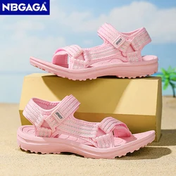 2024 New Summer Children Casual Shoes Outdoor Girls Beach Sandals Kids Lightweight Breathable Sport Sandals for Boys Size 30-38