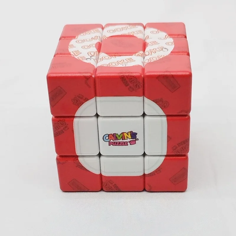 Calvin's Yummy Icy COKE 3x3 Cube Ice Cola Motif 3x3 Cube Magique Puzzle et Loisirs Cadeau Jouet Fidget Toys
