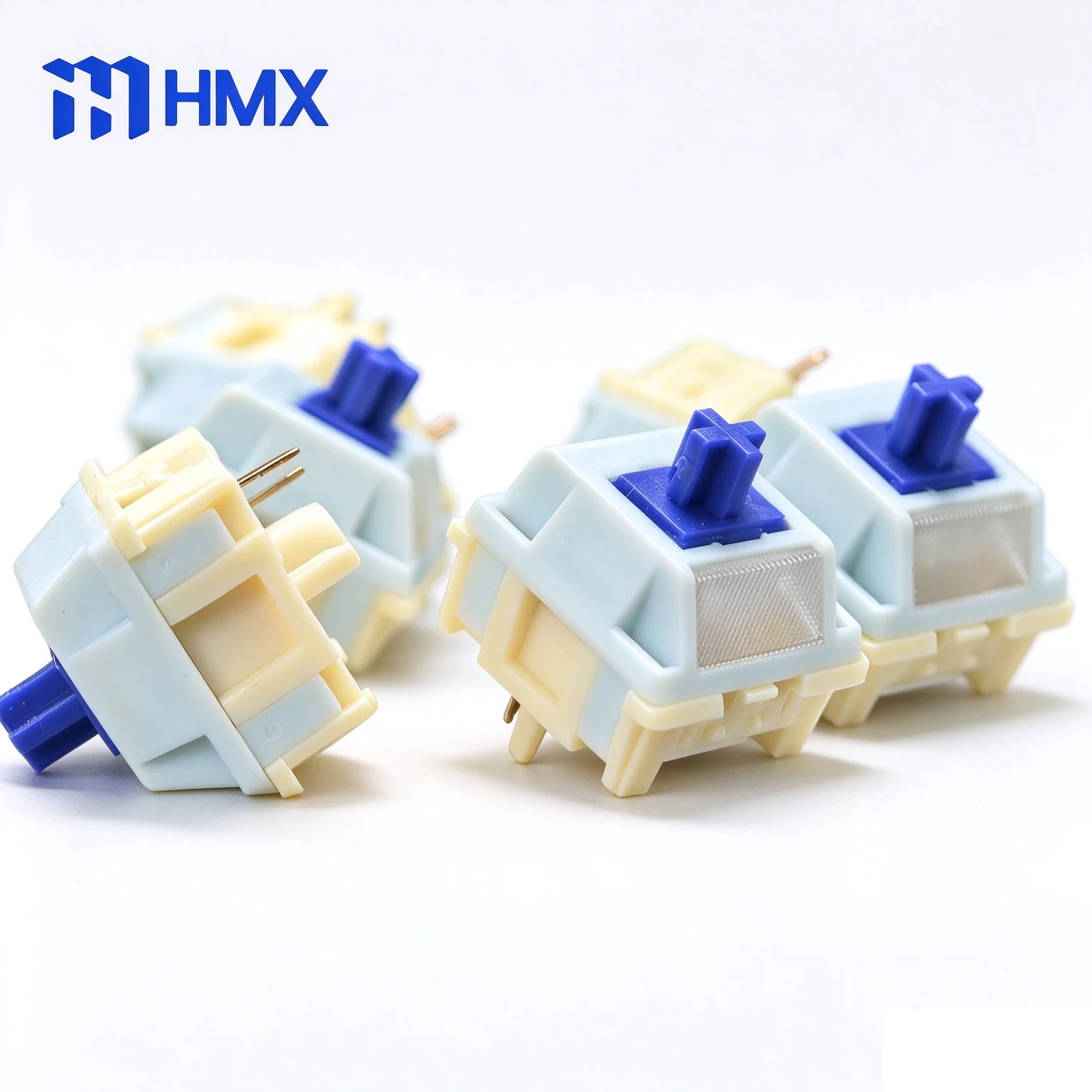 HMX Sogurt V2 Switches 37g 42g Clacky Crisp Linear Keyboard Switch Early bottom-out Linear Mechanical Keyboard Clack Switches