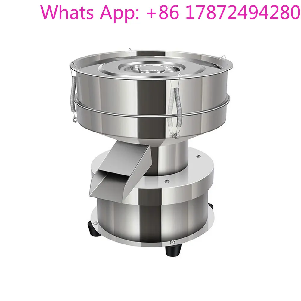 Electric Vibrating Screen Machine Stainless Steel Multifunctional Sieve Powder Equipment