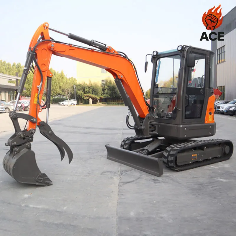 

Manufacturer mini excavator 4 ton EPA KUBOTA engine Customized mini clrawler digger 1 ton 2 ton mini small excavator 3.5 ton