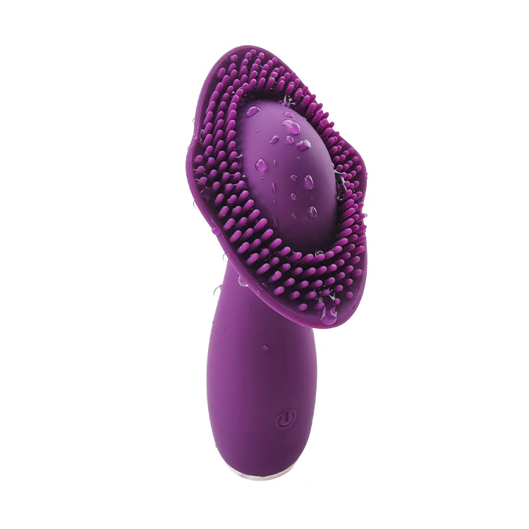 Vibrador para lamer el sexo Oral, estimulador de clítoris, pezón, recargable, impermeable, masturbación femenina, Juguetes sexuales para mujeres