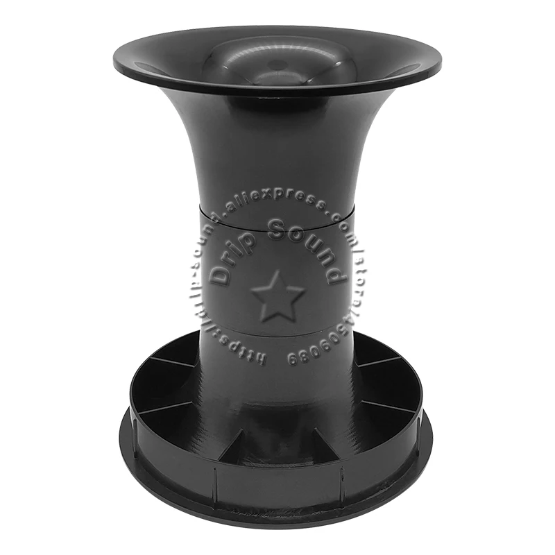 1pcs Speaker Port Tube Bass Subwoofer Stereo Audio Reflex Tube Loudspeaker Vent 118x155mm