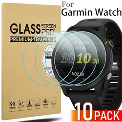 10-1Pcs Tempered Glass for Garmin Forerunner 165  965 255  265  265s 955 SmartWatch Screen Protective HD Films for Garmin Watch