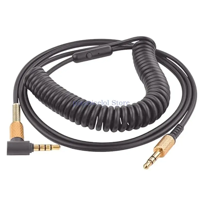 Câble enroulé extensible pour casque, Marshall Major 1, 2, 3, écouteurs, remplacement de câble de casque, 150cm, 59,1"
