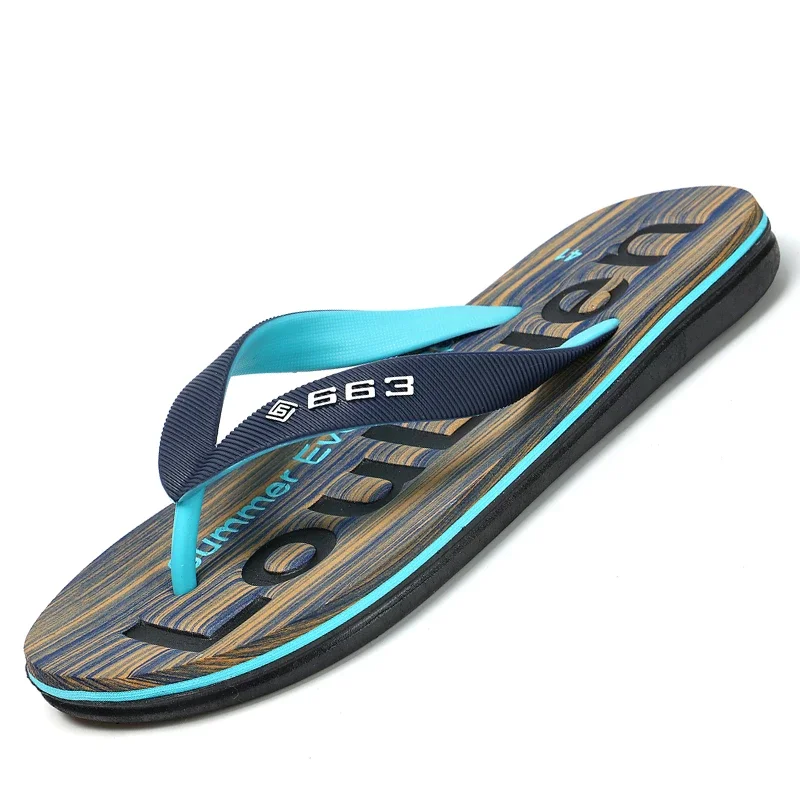 2023 High Quality Hot Sale Flip Flops Men Summer Beach Slippers Men Fashion Concise Slides Casual Men Slippers Beach Outdoor