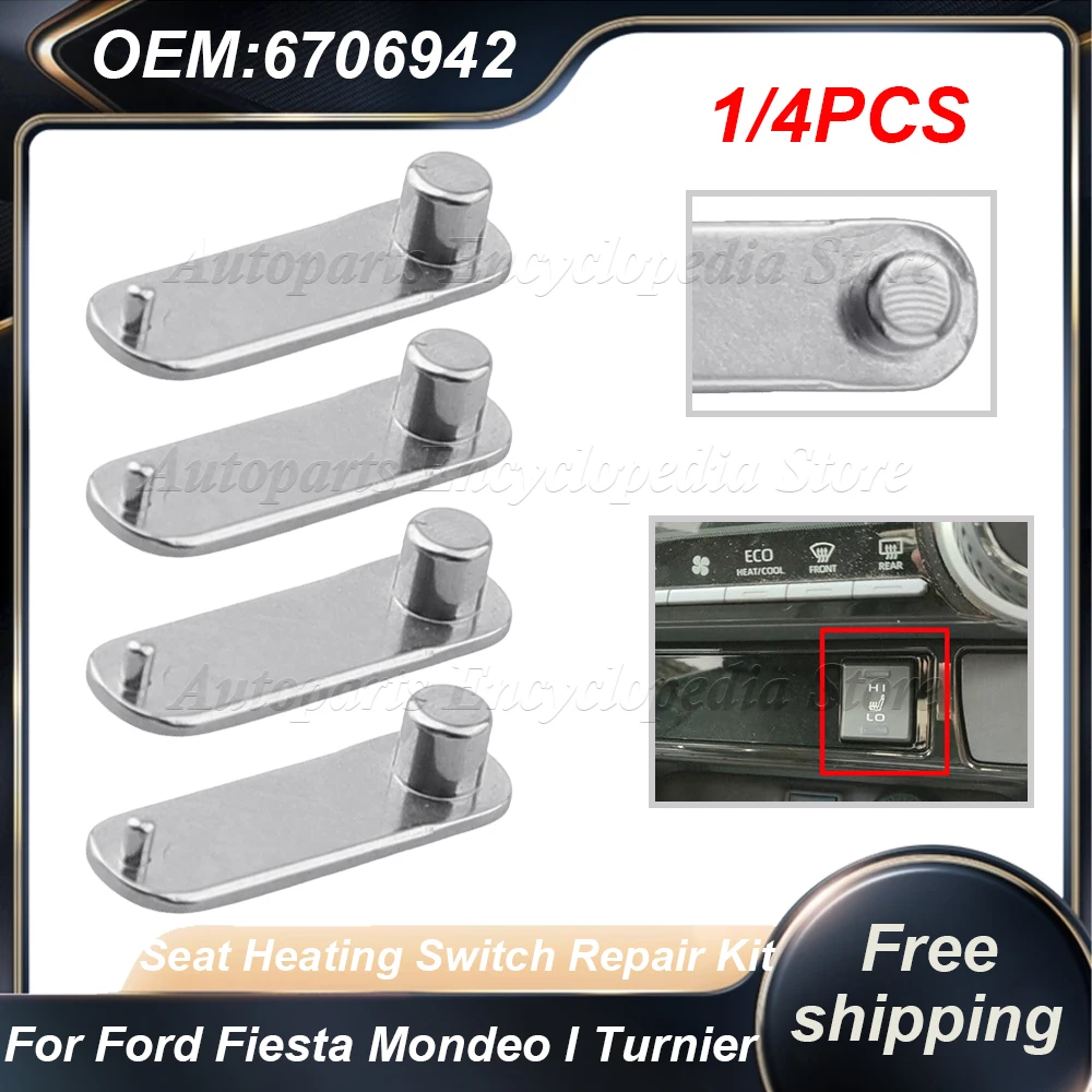 

1 / 4PCS Car Seat Heating Switch Repair Kit 93BG-19K314-AA For Ford Fiesta IV V VI KA Mondeo I Turnier 6706942
