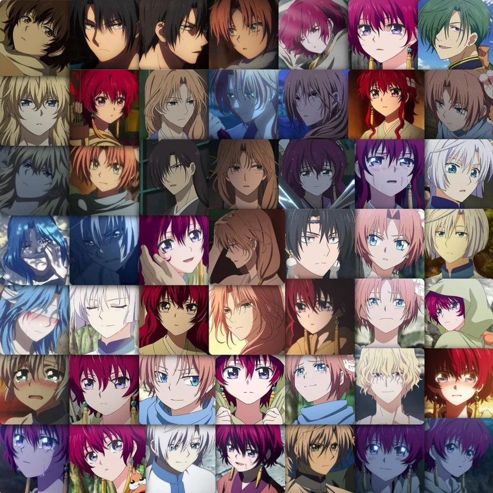 

10/30/59pcs Yona of The Dawn Anime Stickers Yona Haku Cartoon Sticker Laptop Scrapbooking Phone Luggage Kijia Jeha Suoh Decals
