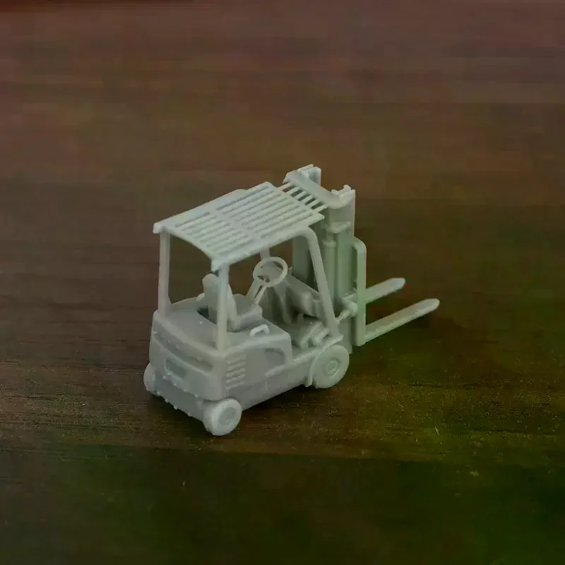 1/144 Scale Forklifts & Lift Trucks MODEL KIT Realistic Construction Vehicle Toy Mini Engineering Car Forklift Model