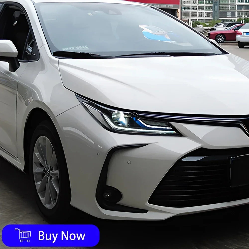 For Toyota Corolla 2019-2023 Car Front Lamps LED Auto Headlights Assembly Upgrade High Configuration Bifocal Lens Accessories