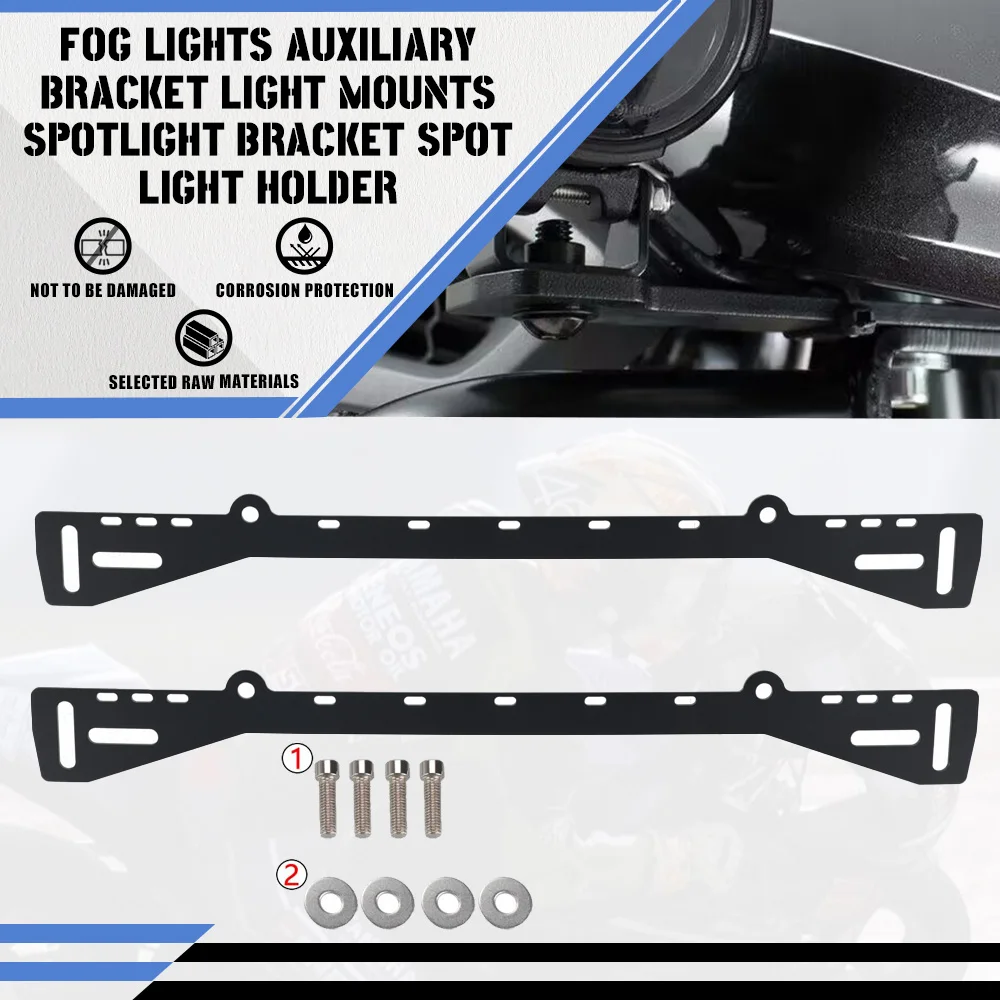 

Motorcycle For BMW R1200GS R1250GS R 1200 1250 GS Fog Lights Auxiliary Bracket Light Mounts Spotlight Bracket Spot Light Holder