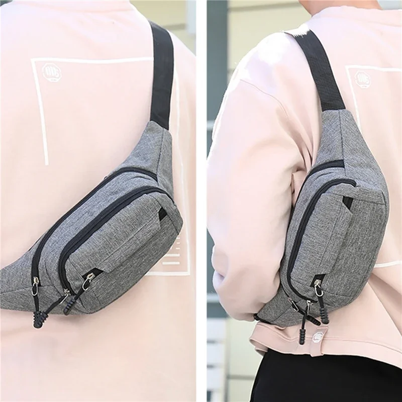 Mobile Waist Bag for Men Women Multifunctional Large Capacity Belt Bag Anti Splash Wear-resistant Construction Site