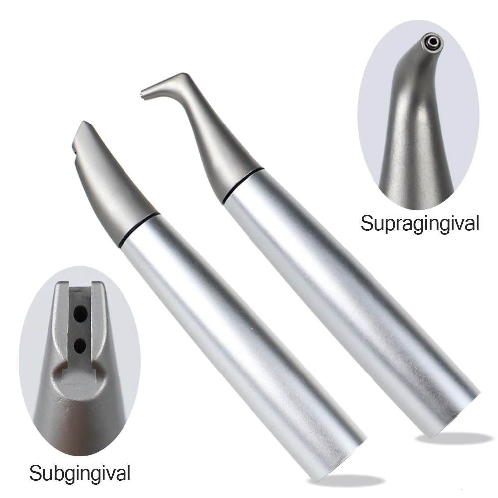 Dental Air Polisher Supragingival Handpiece Subgingival Handle Compatible E*S FX AIRFLOW S1 S2 MASTER OIEZON PERIO-FLOW Nozzle
