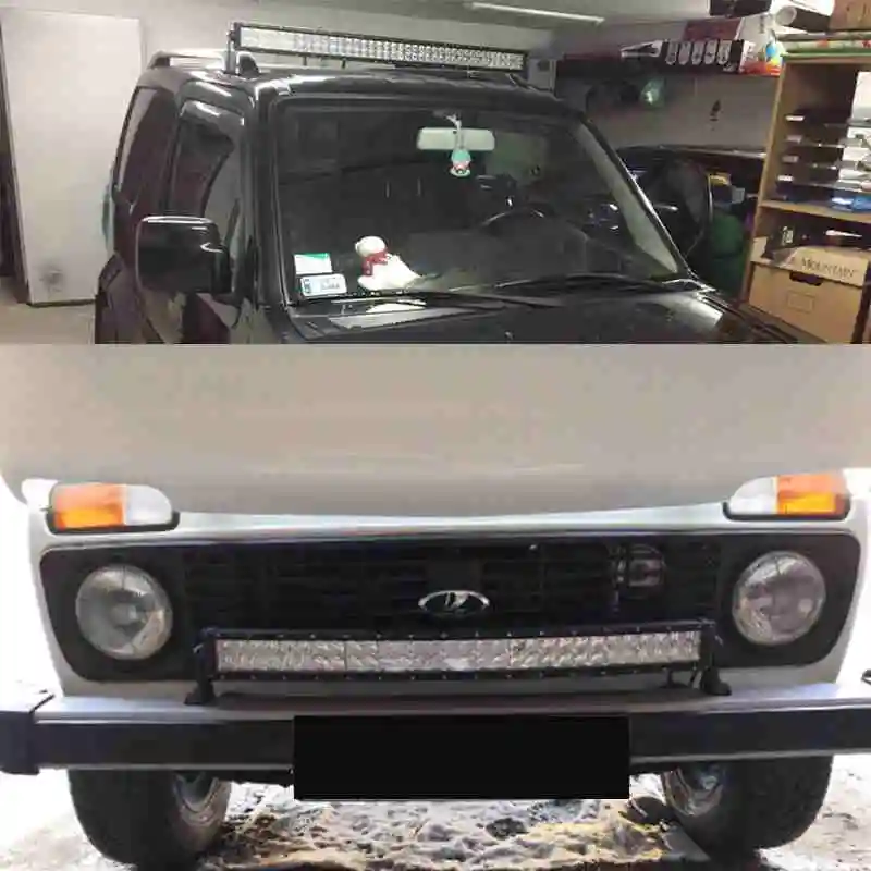 5D Straight Curved LED Work Light Bar Car Truck LED Spot Lighting Tractor Driving Lamp for 4x4 Offroad SUV ATV UTV Lighting