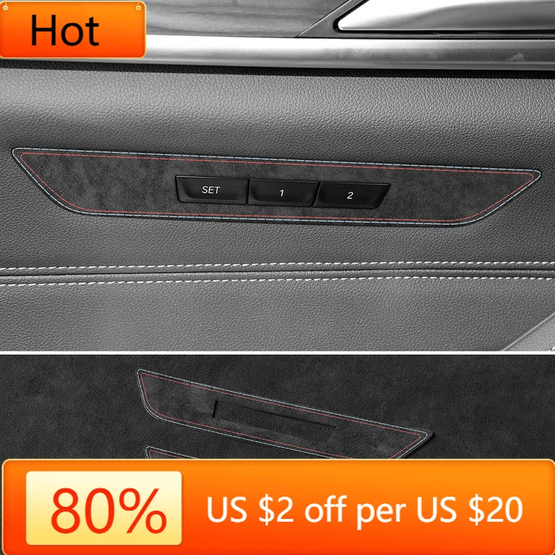 

Бамперы Горячие для BMW G30 G38 G01 G08 5 серии 5 6GT Изготовлен из алькантары Автомобильное сиденье с памятью Дверная ручка Накладка на рамку Панель Наклейка