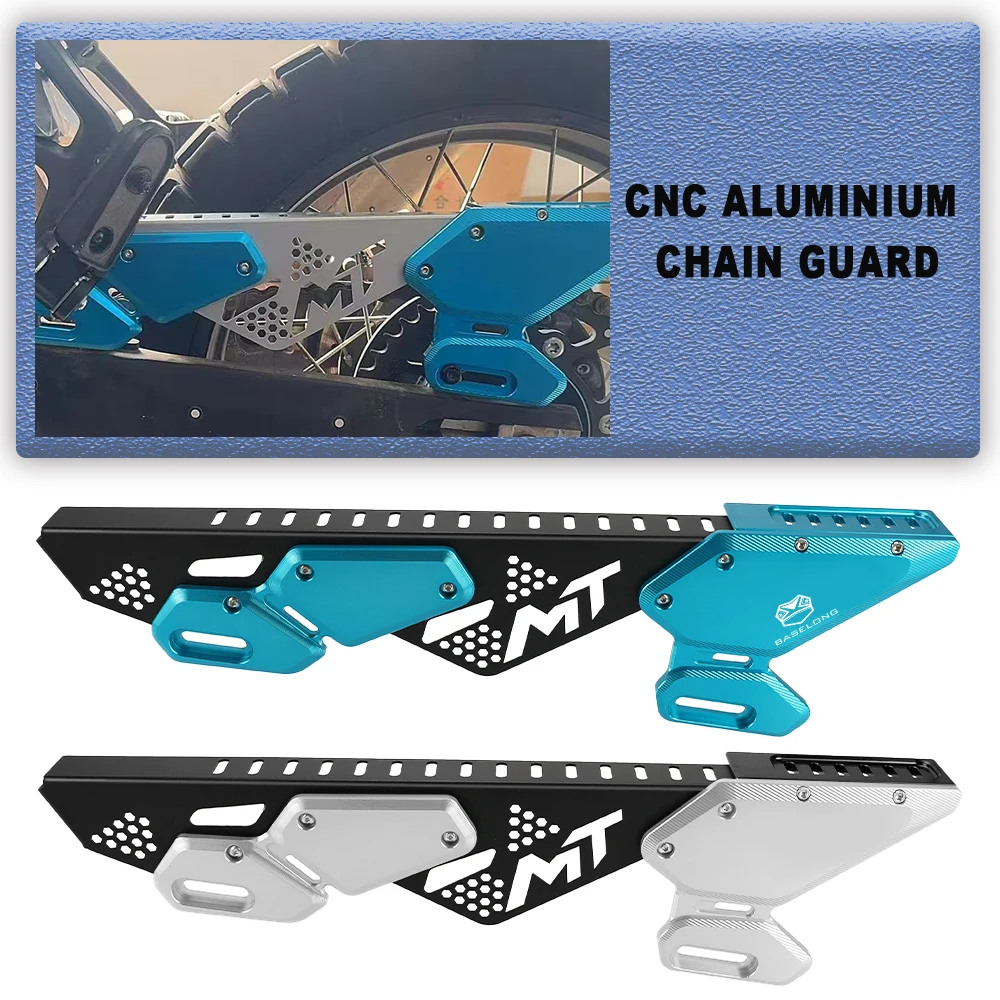

New FOR CFMOTO CF MOTO 450MT Chain Guard CNC Accessories 2024 2025 2026 450-MT mt Ibex MT 450 Motorcycle Chain Cover Protector