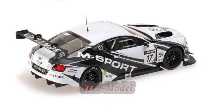 Almost Real AR 1/43 For Bentley Continental GT3 Alloy Diecast Car Model Simulation Toys Birthday Gifts Hobby Display Collection