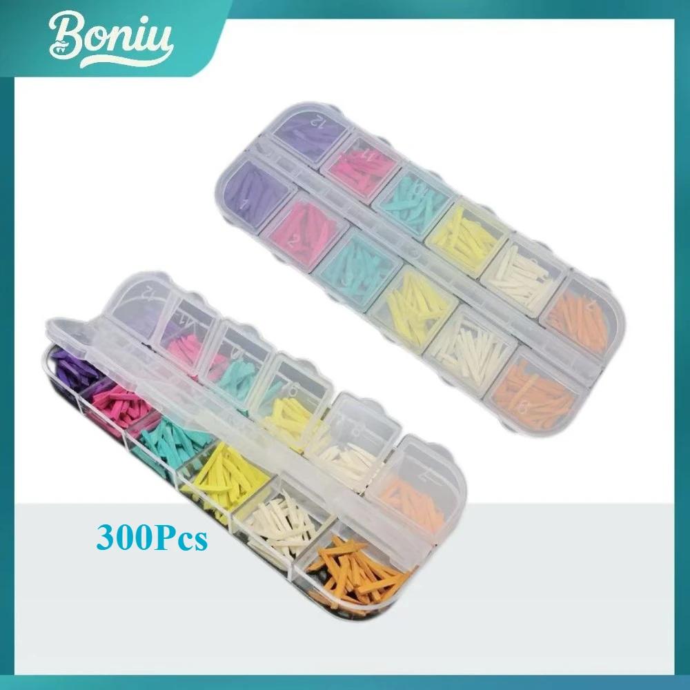 

300Pcs Dental Interdental Wedge Wood Tooth Gap Wedge Specially Treated Tips Gum Protection Dentist Disposable Supplies