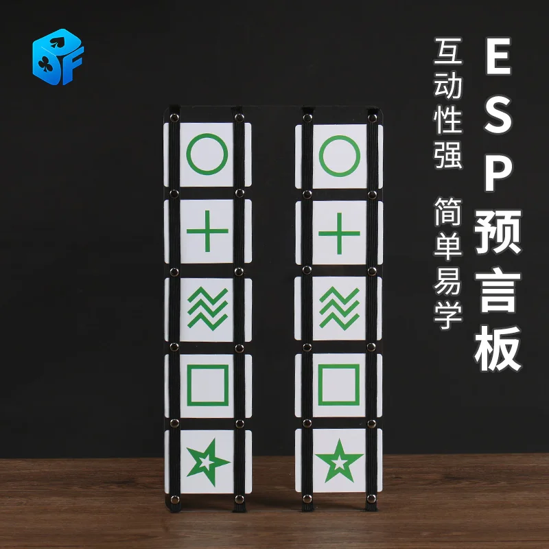 Astor Mental ESP Magic Trick ESP Match Board Prediction Board - Stage Magic Tricks Tool Metalism Accessories