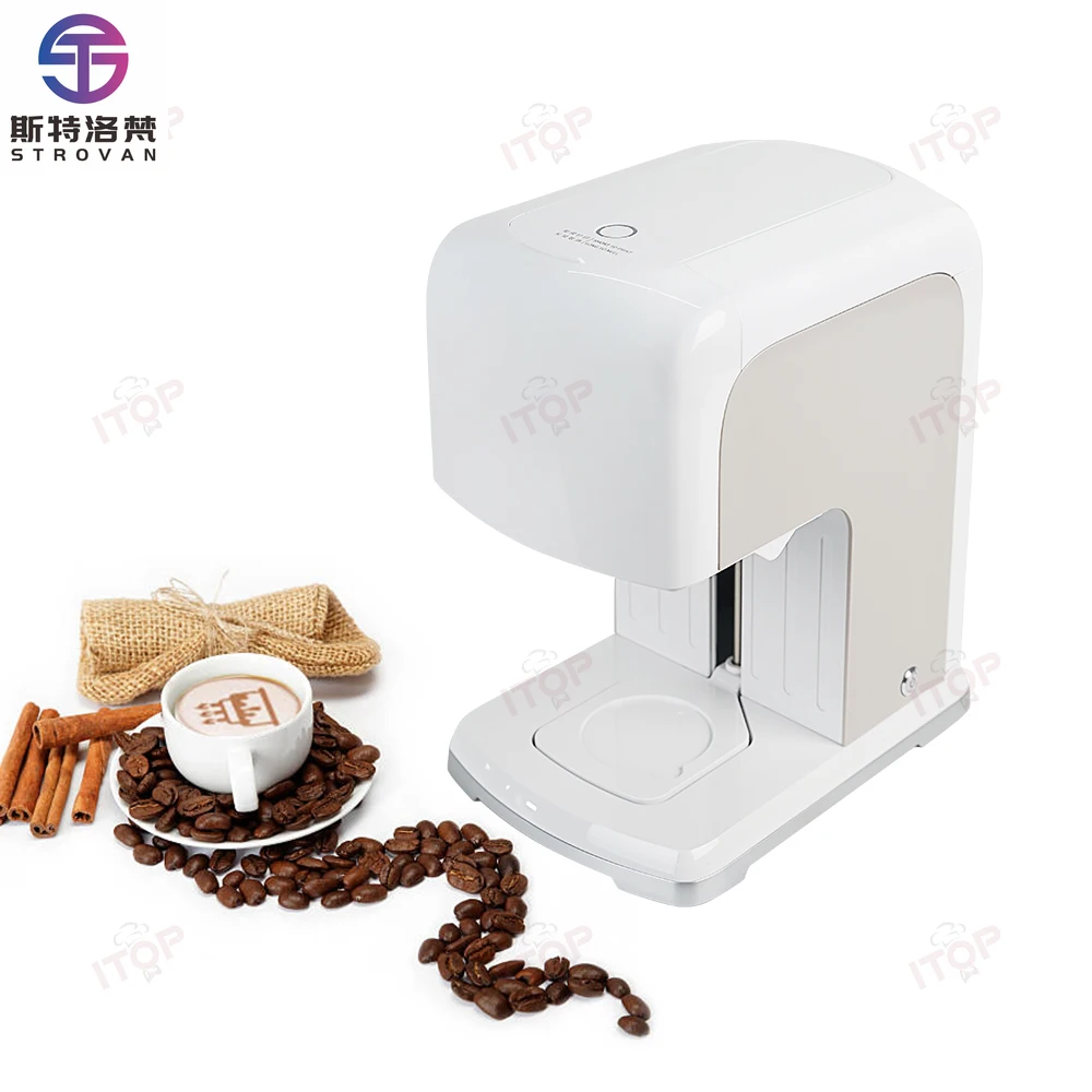 STLF JW 식품 등급 커피 라떼 아트 프린터 셀피 커피 프린터 기계