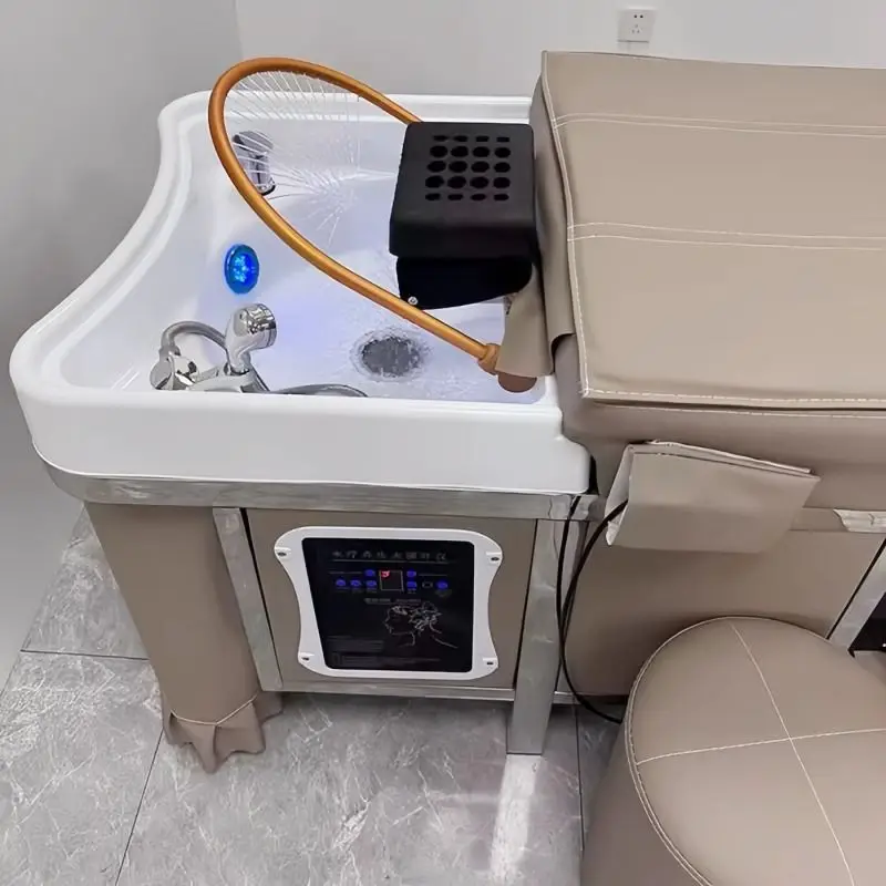 سرير شامبو للتدليك الكهربائي، سرير علاج احترافي لصالونات التجميل