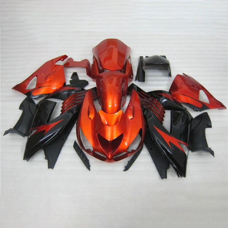 

Комплект обтекателей для KAWASAKI Ninja ZX14R 2006 2007-2011 комплект обтекателей для мотогонок ZX 14R 06 07 08-11 красный золотой черный