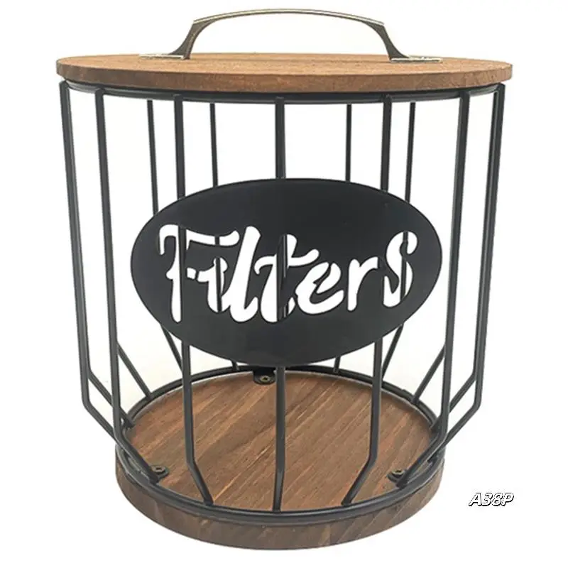 

Coffee Filter Holder Storage For Coffee Bar Accessories Parts Beautiful Coffee Filter Storage Container And Dispenser