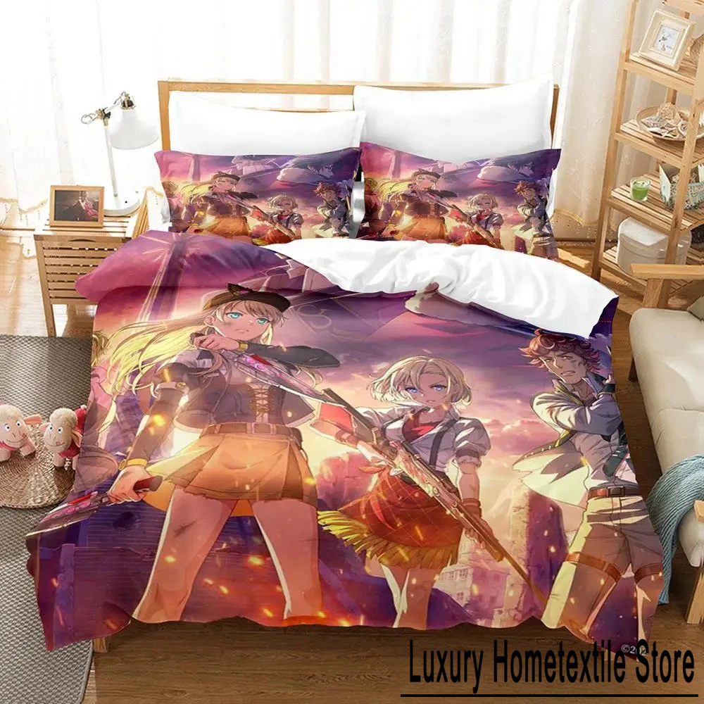 The Legend of Heroes: Trails of Cold Steel Bedding Set Single Twin Full Queen King Size Bed Set Adult Kid Bedroom Duvet cover