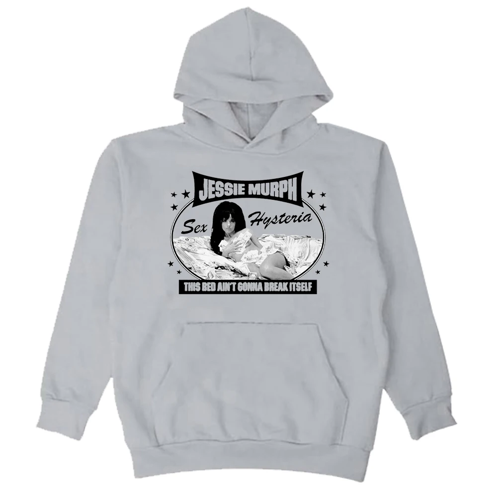 GF جيسي مورف سرير هوديي 2025 جولة هستيريا في جميع أنحاء العالم للجنسين طويلة الأكمام الشارع الشهير الرجال النساء قمصان سويت شيرت بقلنسوة #3