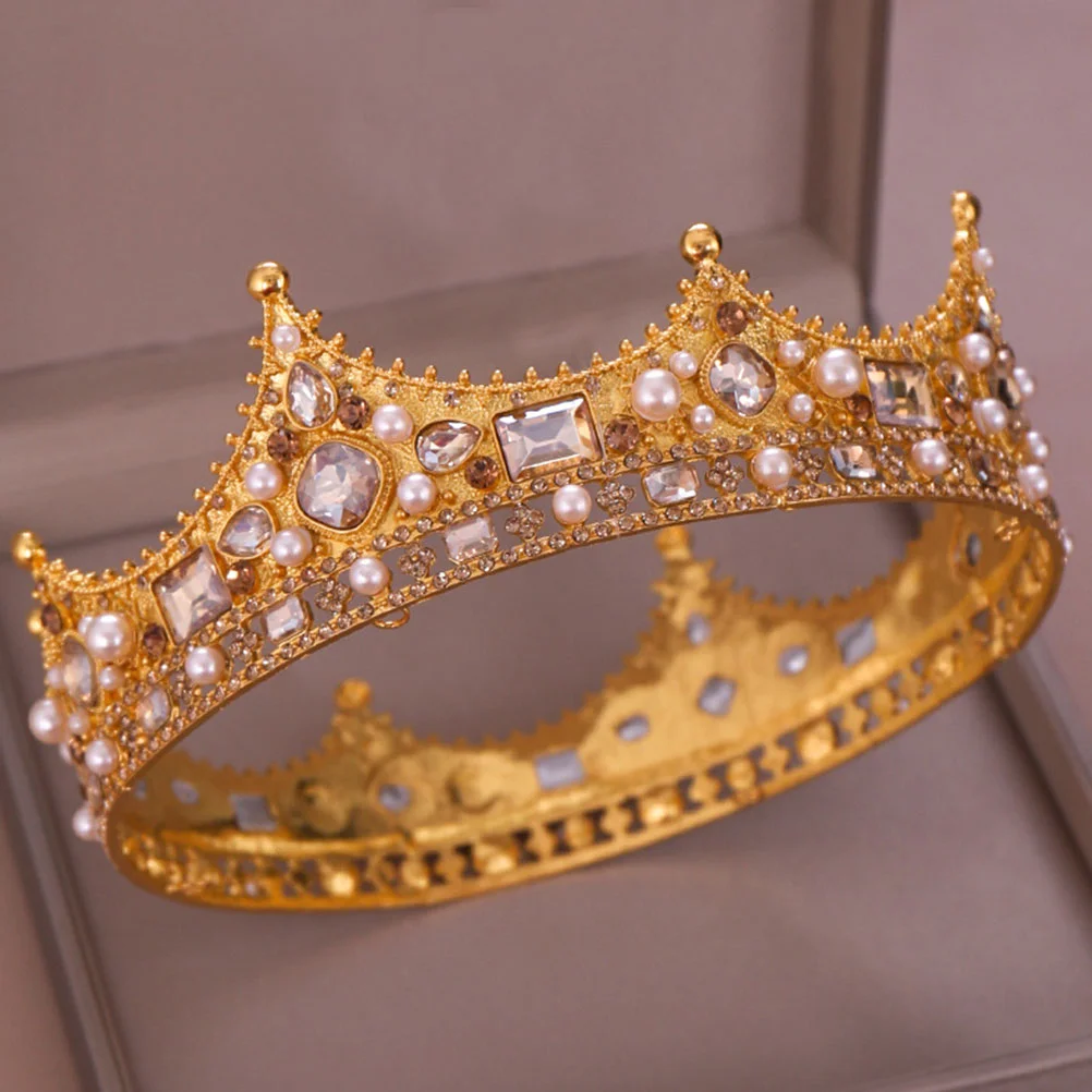 Head Jewelry for Women Attractive Headdress Wedding Tiara Bridal Crown Bride Decoration