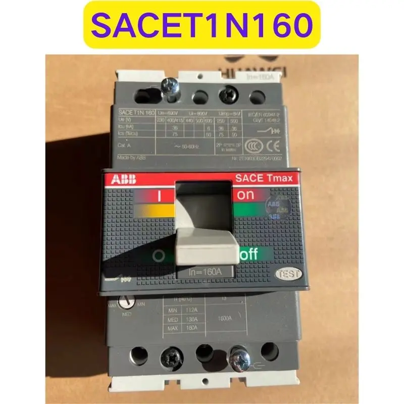 

Used SACET1N160 Circuit breaker Function test OK