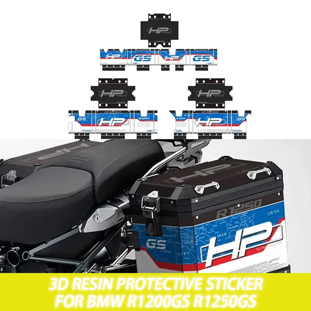 

For BMW Panier Aluminum Box R1200GS R1250GS Adventure HP 2004-2022 Motorcycle Sticker Rear Box Combination Protective Sticker