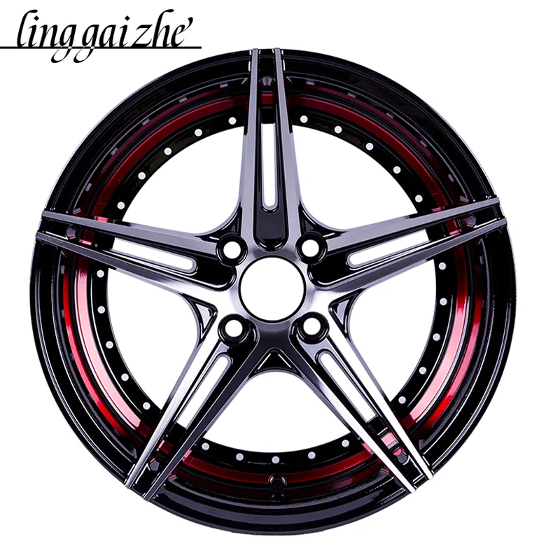 Cast aluminum alloy wheel factory wholesaler,15 inch 4X100 Suitable for Honda Fit YARIS L BMW MINI