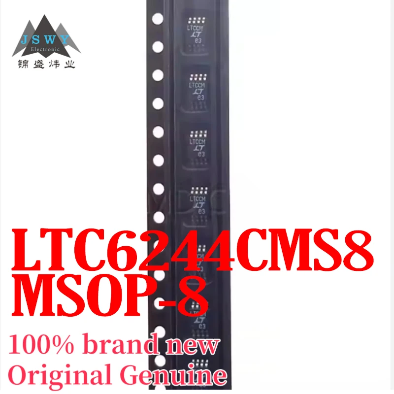 

(2/30 pcs) LTC6244CMS8 Silk-Printed LTCCM MSOP8 Integrated Circuit IC Brand New Original Fast Shipping Free Shipping