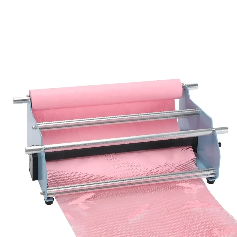 Machine Kraft Honeycomb Paper Roll Dispenser Cutting Packing Paper Honeycomb Paper Device Custom Colors Logo