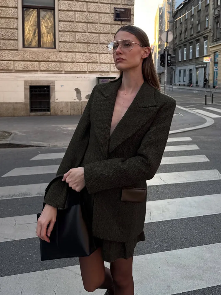 Quastenfransen, 2-teilig, Anzüge für Damen, elegant, O-Ausschnitt, ärmellos, Taille, Cinching, Glitzer, Party, Abendkleider, Mode, Dame, Streetwear – Detail 3