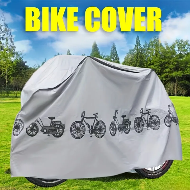 

Велосипедное снаряжение, водонепроницаемый дождевик, чехол для велосипеда, мотоцикла, уличный солнцезащитный чехол, чехол для горного велосипеда, велосипедное снаряжение, аксессуар для велосипеда