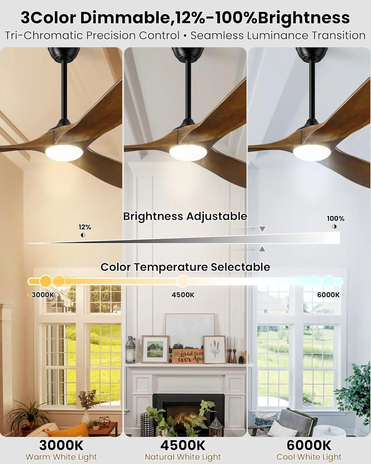 60" Ceiling Fans Wi…