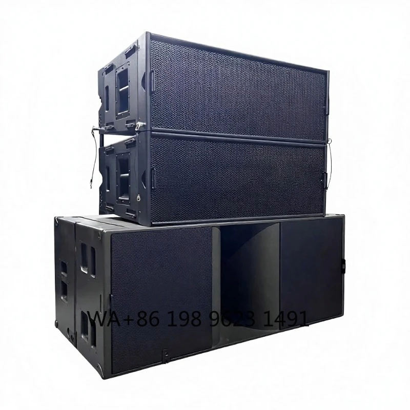 

Dual 12 Inch 3 Way Line Array Speaker 2200W 8Ohm Neodymium Outdoor Stage Concert o